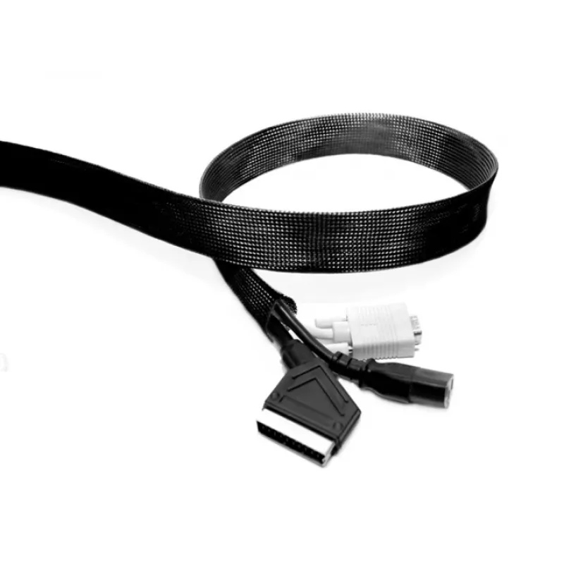 Multibrackets M Universal Kabel Sock Roll Schwarz 40 mm B 50 m L