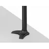 Grommet-Basis Multibrackets M Desktopmount für Einzel-/Dual-/Triple-Monitorständer Schwarz Modell