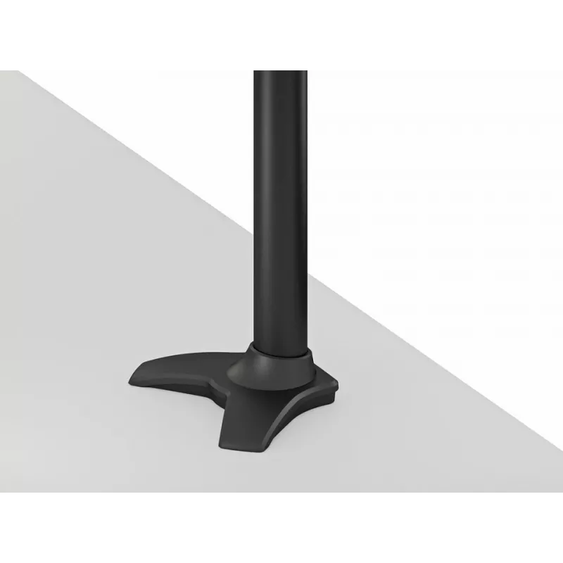 Grommet-Basis Multibrackets M Desktopmount für Einzel-/Dual-/Triple-Monitorständer Schwarz Modell