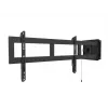 Multibrackets M Universal Swing Arm 180 Degrees Large Schwarz 75 kg 48-69 Zoll