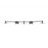 Multibrackets M VESA Desktopmount Triple Desk Clamp 24 Zoll-32 Zoll 24 kg