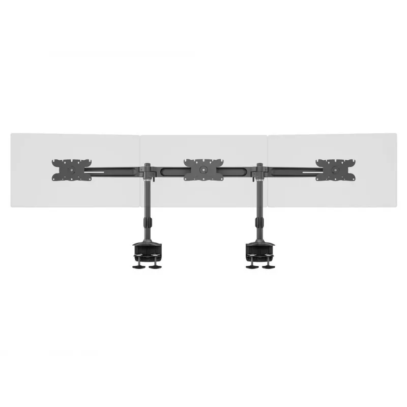 Multibrackets M VESA Desktopmount Triple Desk Clamp 24 Zoll-32 Zoll 24 kg