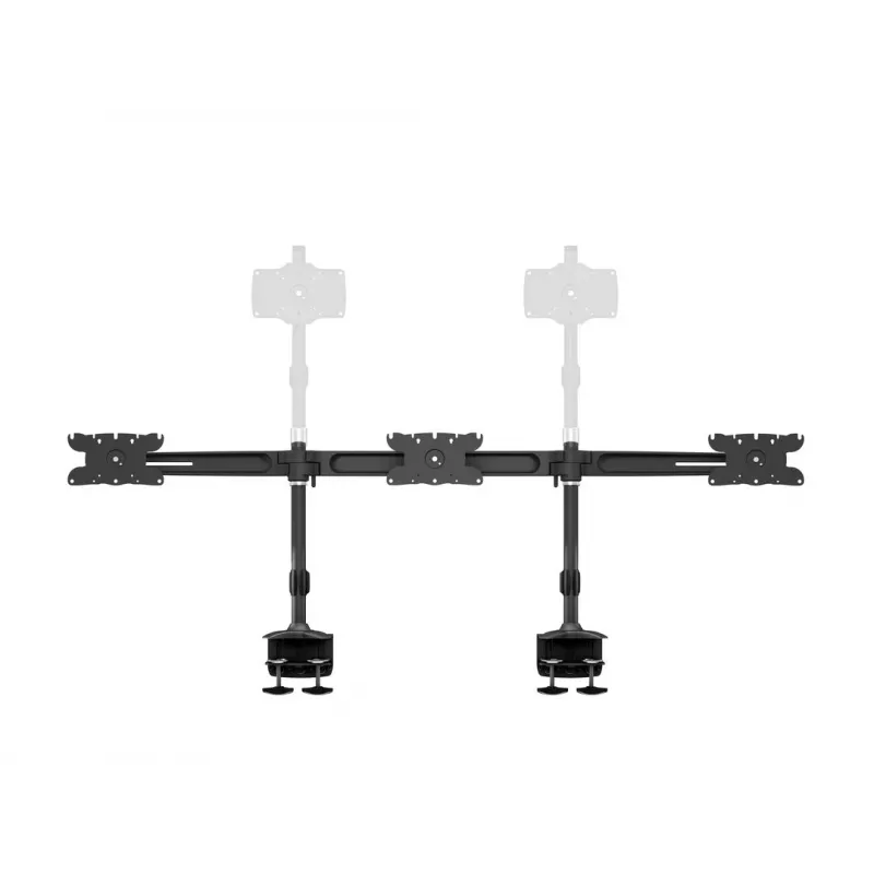 Multibrackets M VESA Desktopmount Triple Desk Clamp 24 Zoll-32 Zoll 24 kg