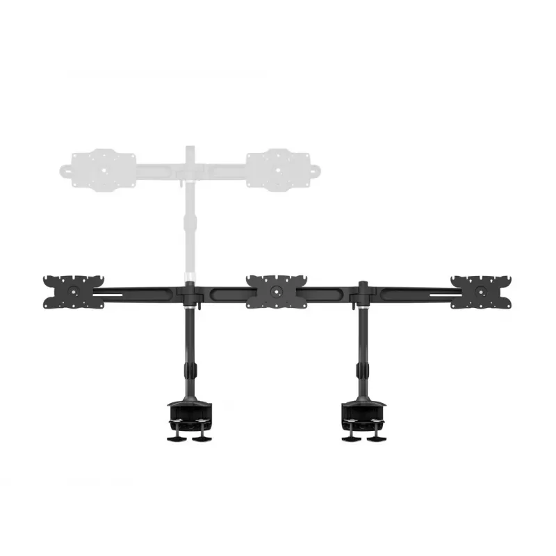 Multibrackets M VESA Desktopmount Triple Desk Clamp 24 Zoll-32 Zoll 24 kg