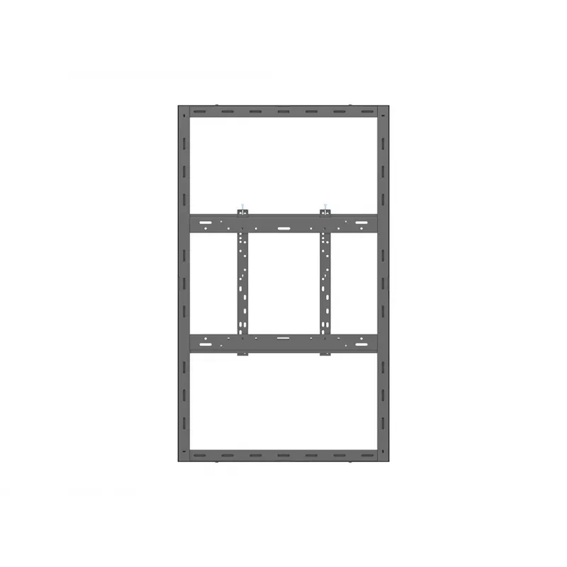 Multibrackets M Pro Series Gehäuse 55 Zoll Wand schlank Medium Schwarz Stahl Quer-/Hochformat