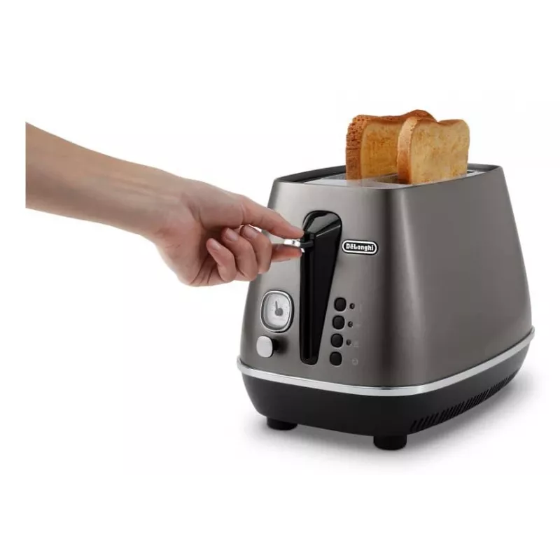 De’Longhi CTIN2103.TB Toaster 2 Scheibe(n) 900 W Schwarz