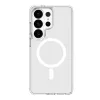 Cellularline Clear Mag - Galaxy S26 Ultra Ultrastrapazierfähige transparente Hülle mit Gummirand, kompatibel mit dem Qi2-Ökosystem und magnetischem Zubehör, behandelt gegen Vergilbung.