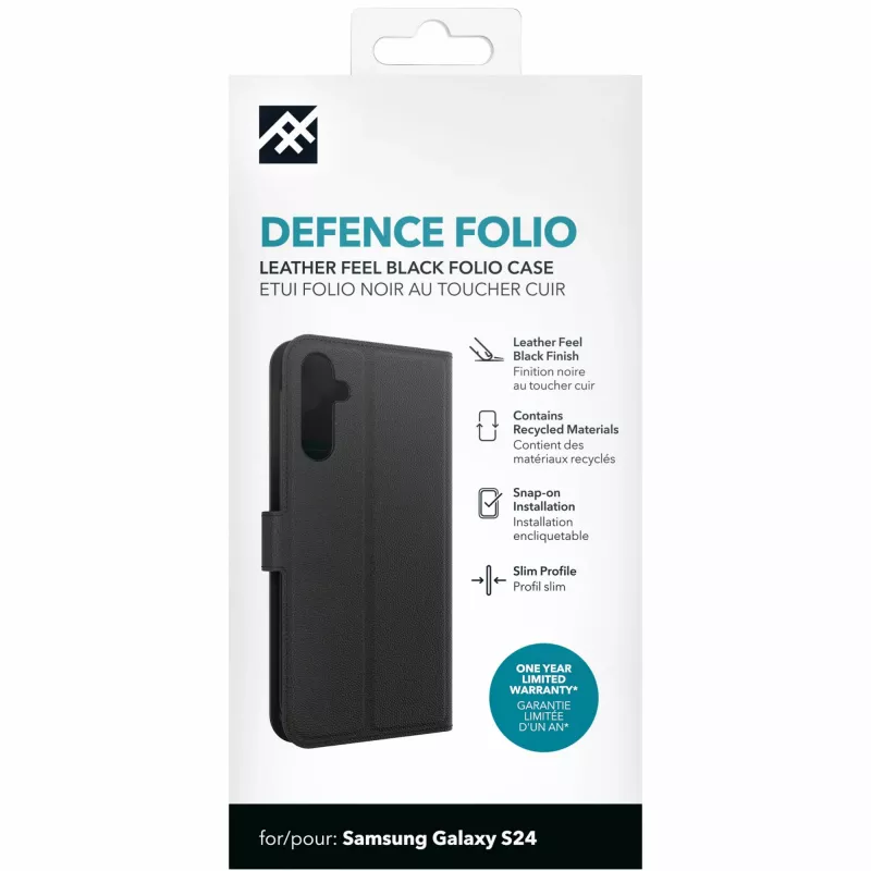 IFROGZ Defence Folio Handyhülle 15,8 cm (6,2″) Schwarz