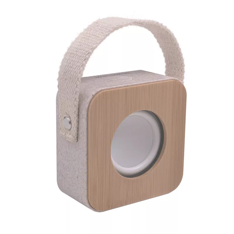 Mars Gaming MS-ECO Ökologischer Bluetooth 5.1 Lautsprecher aus organischem Material Weizenstroh und Bambus kompakte Größe