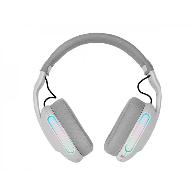 Mars Gaming MHW-PROW Headset Kabelgebunden & Kabellos Kopfband USB Typ-C Bluetooth Weiß