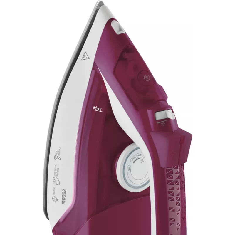 Beko SIM3126R Dampfbügeleisen Ceramikgleitsohle 2600 W Rot