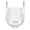 Ladegerät TRUST Maxo 100W 2-Port USB-C GaN — 100 W, 2x USB-C, 20 V max, AC, innen, 2 m Kabel, weiß