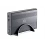 Conceptronic 3,5 Zoll Festplattengehäuse USB 3.0, HDD-Gehäuse, 3,5 Zoll, Serial ATA, Serial ATA II, 4,8 Gbit/s, USB-Konnektivität, Graphit