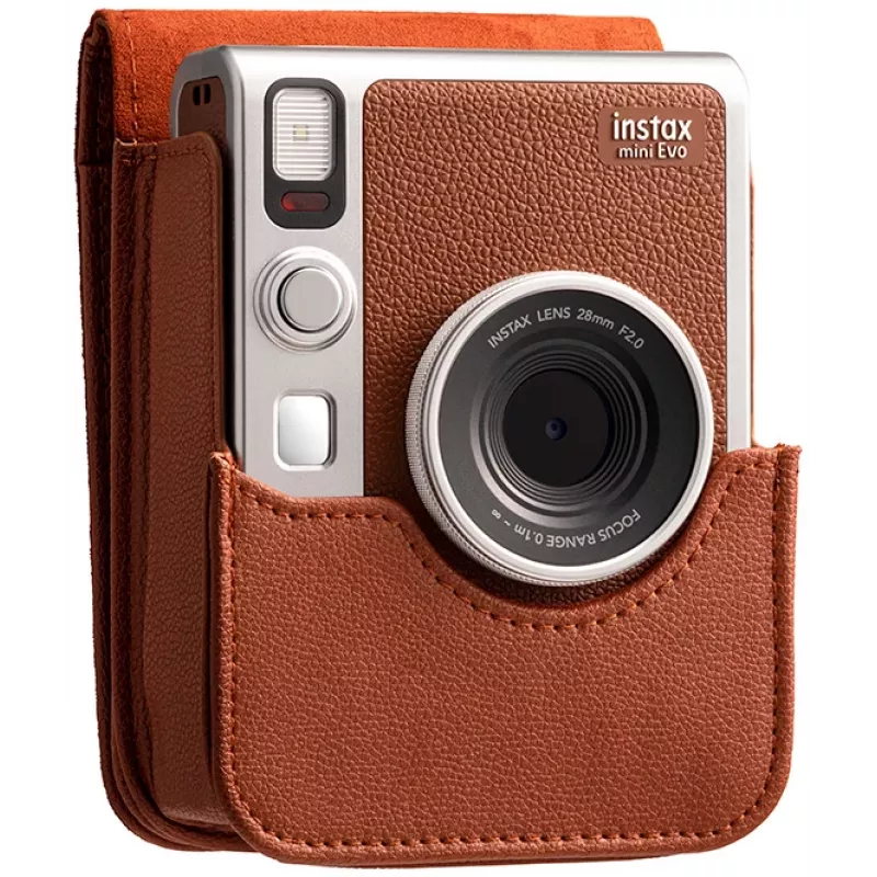 Fujifilm Instax Mini EVO Hülle Braun