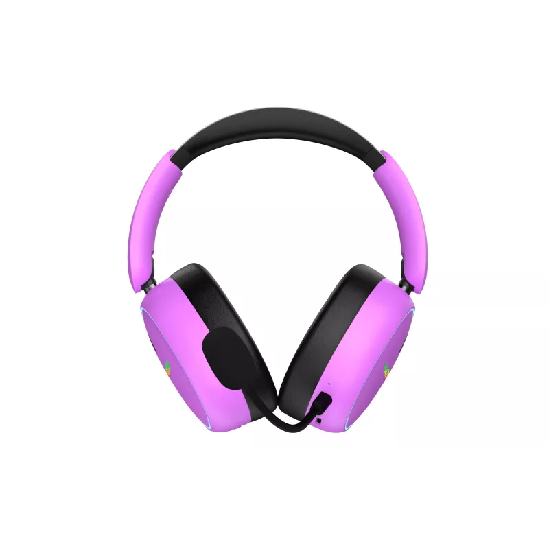 HATOR Phoenix 2 kabelloses Headset Kabel & Kabellos Head-Band Gaming USB Typ-C / USB Typ-A Bluetooth Violett
