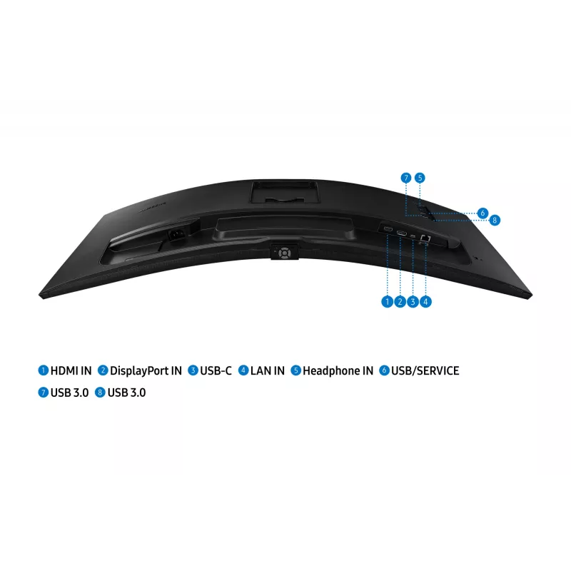 Samsung S65UA Computermonitor 86,4 cm (34 Zoll) 3440 x 1440 Pixel UltraWide Quad HD LCD Schwarz