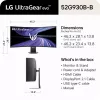 LG 52G930B-B.AEU Computer-Monitor 132,1 cm (52 Zoll) 5120 x 2160 Pixel Schwarz