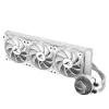Zalman ALPHA36 White CPU-Flüssigkeitskühler 360-mm-Radiator 3 x 120-mm-Lüfter ARGB-Pumpe Dual-Prozessor All-in-One-Flüssigkeitskühler 12 cm