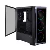Zalman Z8 TG ATX Mid Tower PC-Gehäuse, ARGB-Lüfter x3, T/G Midi Tower Schwarz