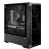 Zalman Z8 TG ATX Mid Tower PC-Gehäuse, ARGB-Lüfter x3, T/G Midi Tower Schwarz
