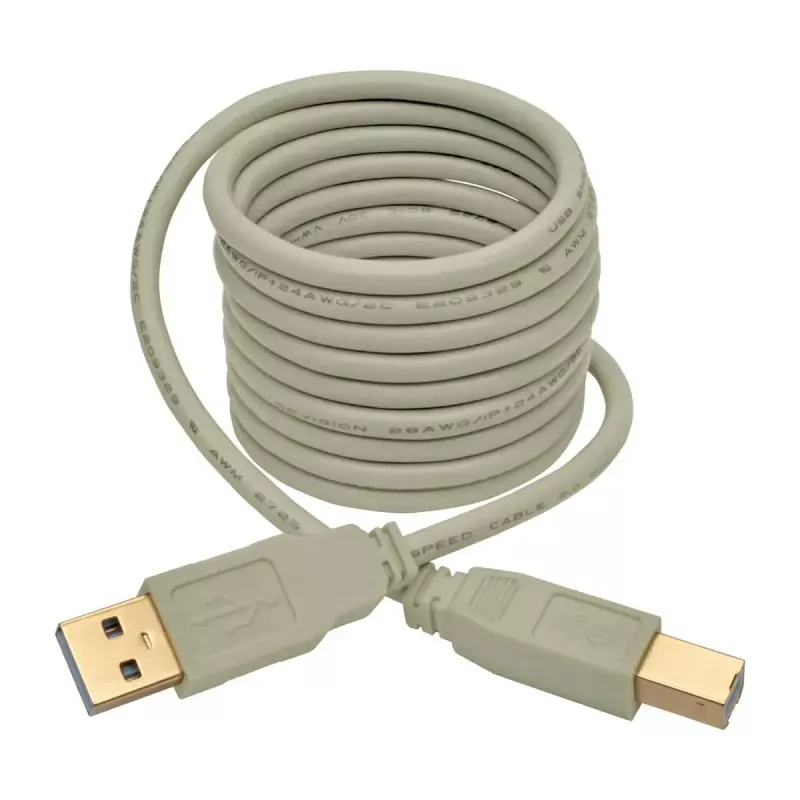 USB 2.0 A auf B Kabel Tripp Lite U022-006-BE 1,8 m Beige