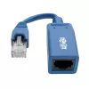 Tripp Lite N034-05N-BL Cisco Konsolen-Rollover-Kabeladapter, RJ45 M/F, blau, 12,7 cm