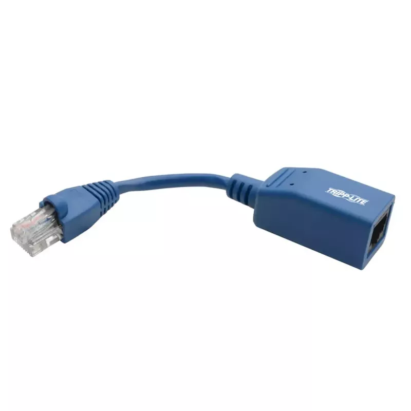 Tripp Lite N034-05N-BL Cisco Konsolen-Rollover-Kabeladapter, RJ45 M/F, blau, 12,7 cm