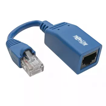 Tripp Lite N034-05N-BL Cisco Konsolen-Rollover-Kabeladapter, RJ45 M/F, blau, 12,7 cm