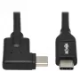 USB-C-Kabel Tripp Lite U420-02M-RA 2 m USB 3.2 Gen 1 Thunderbolt 3 abgewinkelt