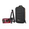 Kameratasche Lowepro HARDSIDE CS 60 — Hartschalentasche, kompakt, 140×85×227 mm, schwarz/orange