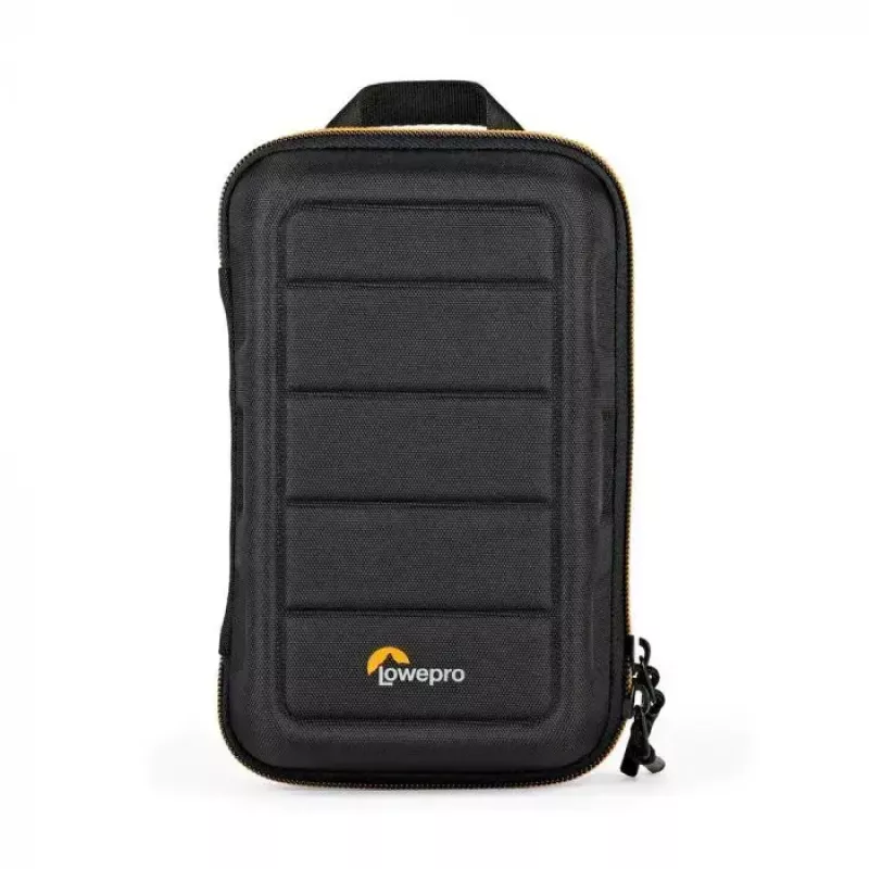 Kameratasche Lowepro HARDSIDE CS 60 — Hartschalentasche, kompakt, 140×85×227 mm, schwarz/orange