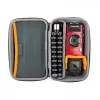 Kameratasche Lowepro HARDSIDE CS 60 — Hartschalentasche, kompakt, 140×85×227 mm, schwarz/orange