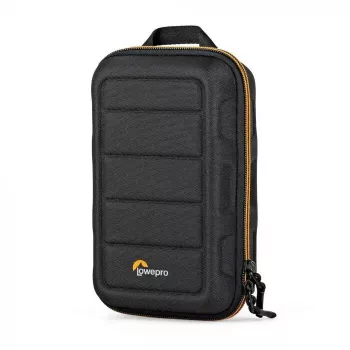 Kameratasche Lowepro HARDSIDE CS 60 — Hartschalentasche, kompakt, 140×85×227 mm, schwarz/orange
