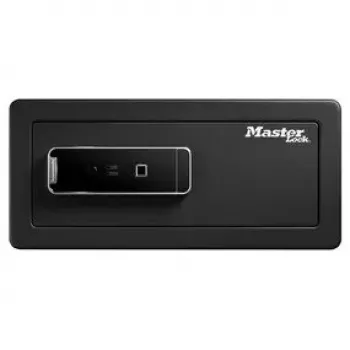 Freistehender Tresor MASTER LOCK LX110BEURHRO Schwarz 2 Schlüssel Fingerabdruckleser