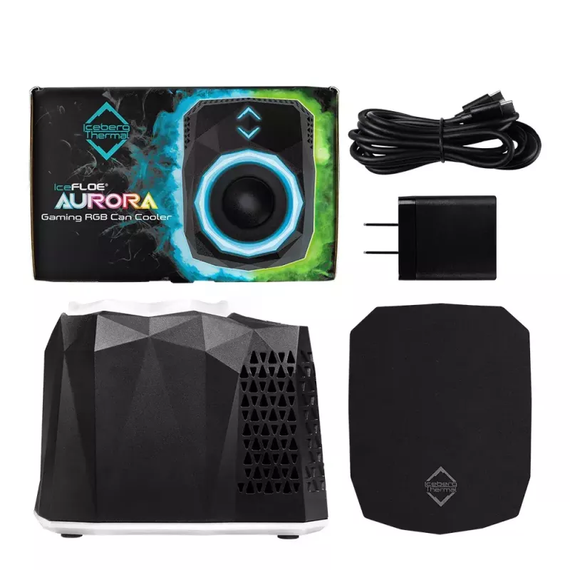 Cool Box Iceberg Thermal IceFLOE AURORA 0,355 L Elektrisch Schwarz