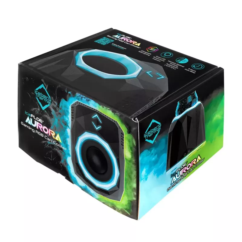Cool Box Iceberg Thermal IceFLOE AURORA 0,355 L Elektrisch Schwarz