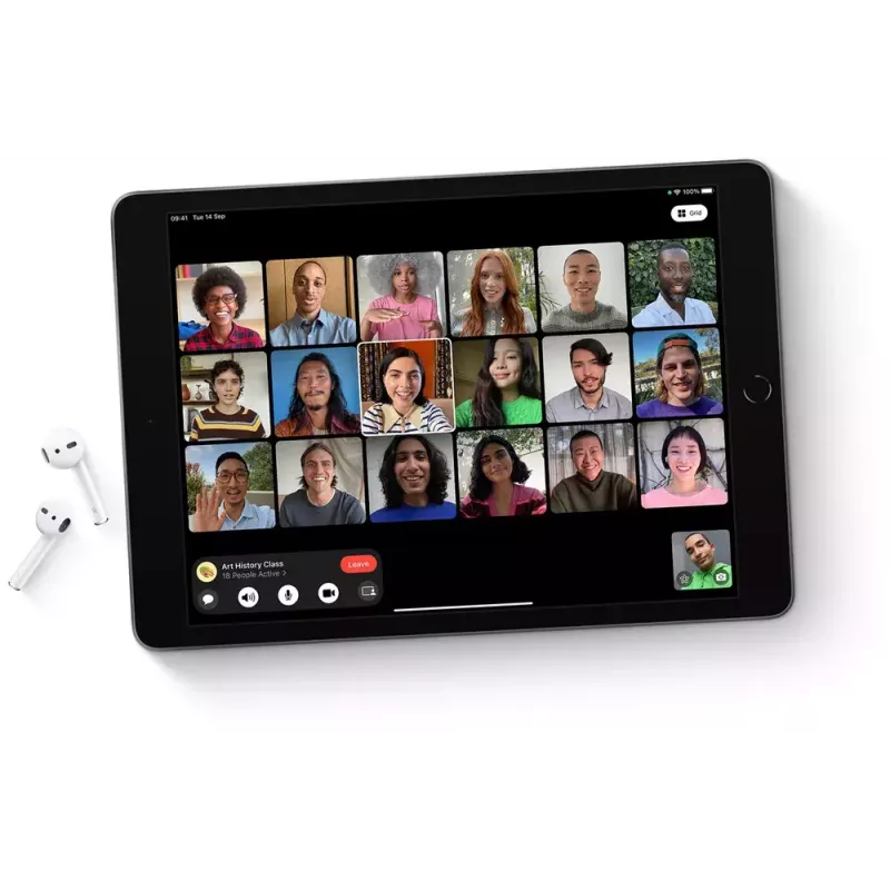 Tablet Apple iPad 10,2 Zoll (25,9 cm) 256 GB WLAN (802.11ac) A13, iPadOS 15, Grau, 8 MP/12 MP
