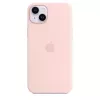 Silikon Hülle Apple iPhone 14 Plus MagSafe Chalk Pink Cover