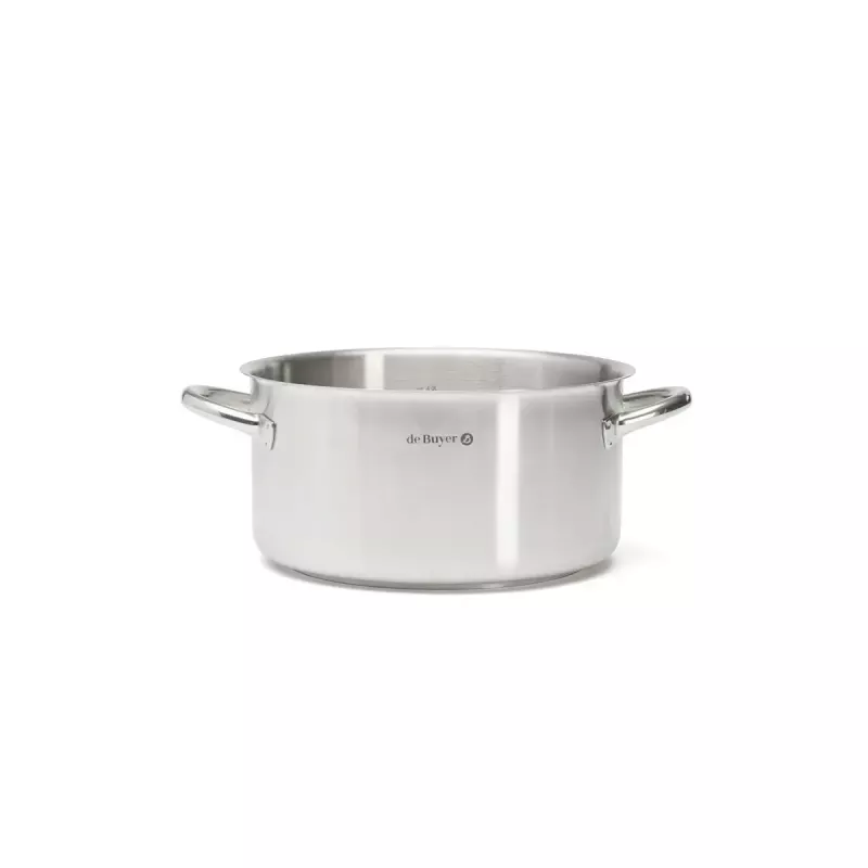 Sauciere de Buyer 3505.24 4 L Rund Edelstahl 24 cm