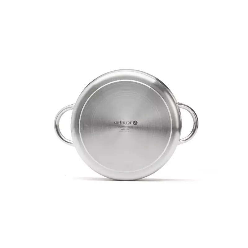 Sauciere de Buyer 3505.24 4 L Rund Edelstahl 24 cm