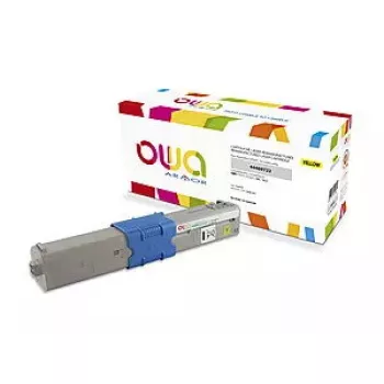 Toner OWA Armor kompatibel mit OKI 44469722 5000 Seiten gelb