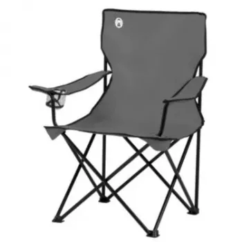 Campingstuhl COLEMAN 2000038574 — 4‑beinig, max. Belastung 113 kg, 3,3 kg, 870×540 mm, Grau