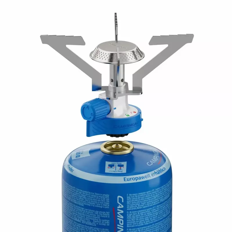 Flüssigbrennstoff-Campingkocher Campingaz 2227471 — Einbrenner, Erdgas, 200 g, 95 mm Höhe, 13,5 cm Durchmesser