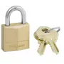 Kofferschloss MASTER LOCK 20 mm breites Vorhängeschloss mit massivem Messingkörper