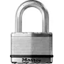 Vorhängeschloss MASTERLOCK M5EURDCC Sicherheitsstufe 9, Bügel aus gehärtetem Stahl, Messingkörper