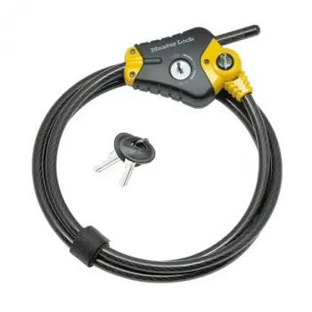 Kabelschloss MASTERLOCK 8420EURD — verstellbares 10-mm-Stahlkabel, P22724