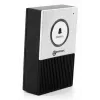Türklingel RING Geemarc 595 U.L.E Wireless IP44 Batterie AA 50 m Reichweite Schwarz/Silber