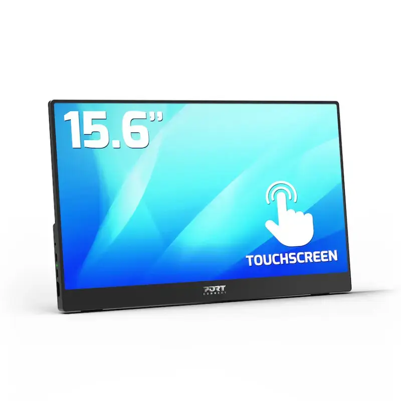 Port Designs 902101T LCD-Touchscreen-Monitor 15.6 Zoll Full HD 1920 x 1080