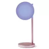 Tisch-LED-Lampe Lexon Bubble Lamp LH70LP hellrosa 15W mit kabellosem Ladegerät