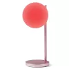 Tisch-LED-Lampe Lexon Bubble Lamp LH70LP hellrosa 15W mit kabellosem Ladegerät